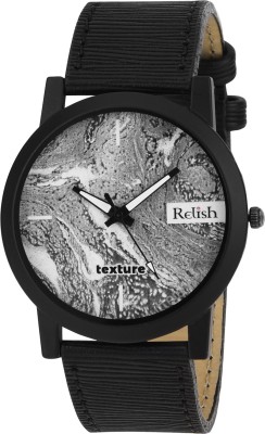 Relish RE-S8063BB Black SLIM Watch  - For Men   Watches  (Relish)
