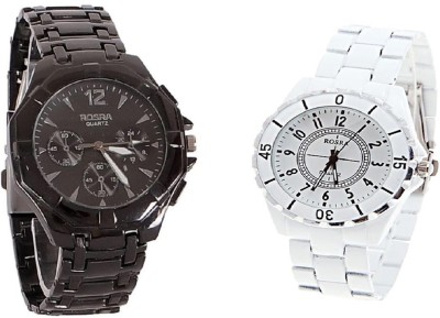 Rosra SM Black-White-0213 Watch  - For Men   Watches  (Rosra SM)