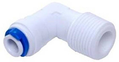 

PK Aqua -4 Pcs RO Pump 1/4″ Male Elbow Connector(1/4″- 3/8 Thread) for RO Water Filter Purifiers + Teflon Tape- Solid Filter Cartridge(0.5, Pack of 2)