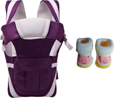 

Welo High Quality Carrier for Baby with Strong Belt 4 in 1 Position(Purple)