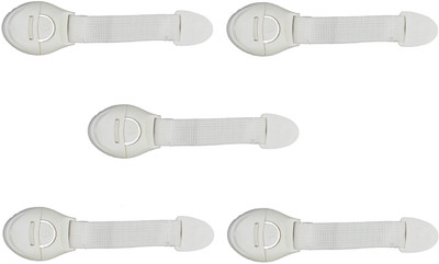 

Ditya Baby Proofing Safety Lock Latch ( Pack of 5 )(White)