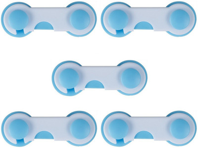 

Ditya Baby Proofing Safety Lock Latch ( Pack of 5 )(Blue, White)