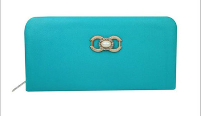 

MODESTIE Casual Blue Clutch