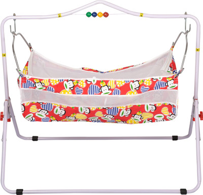 

Jubilant Lifestyle Modern Indian Style Ghodiyu / Cradle(Red)