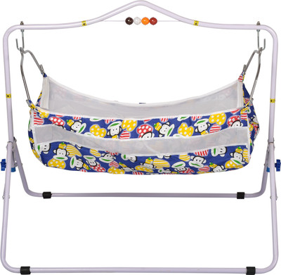 

Jubilant Lifestyle Modern Indian Style Ghodiyu / Cradle(Blue)
