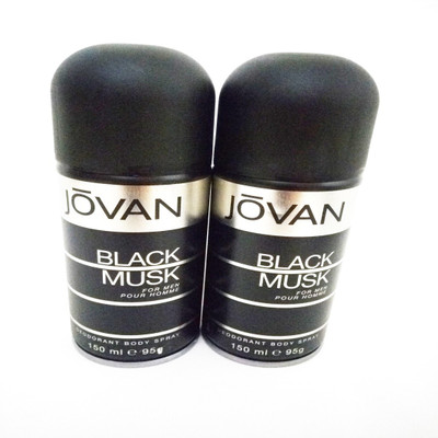 

Jovan Black Musk Deodorant Spray - For Men(300 ml, Pack of 2)