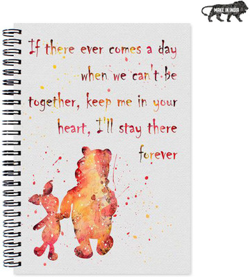 

VenTechno A5 Diary(VT Designer Wirebound Ruled Paper Sheets Personal and Office Stationary Notebooks Diary, Multicolor)