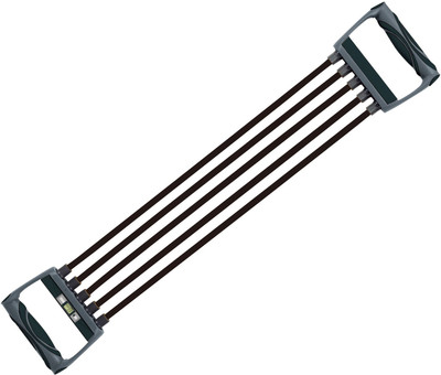 

Syndicate Spring Chest Expander is used to built and tone the chest, back, shoulders and arm muscles. Resistance Tube(Black)