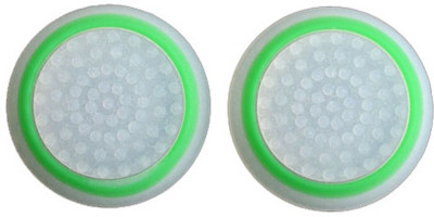 

TCOS Tech Glow in the Dark Thumb Grip Anti Slip Silicon Cap Cover Gaming Accessory Kit(White, Green, For PS4, PS3, Xbox 360, Xbox One)