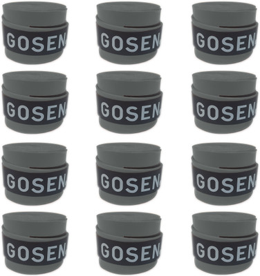 

Gosen OG Super Tacky Grip(Grey, Pack of 12)