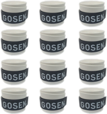 

Gosen OG Super Tacky Grip(White, Pack of 12)