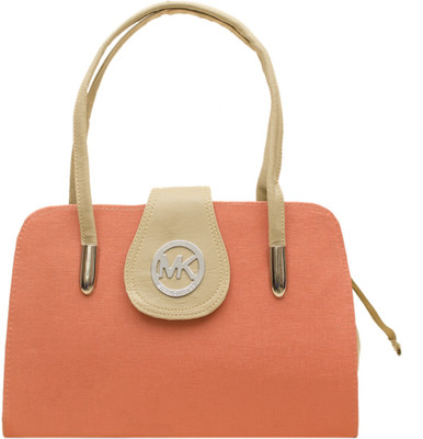 

Milky Way Hand-held Bag(Orange, Beige), Beige;orange