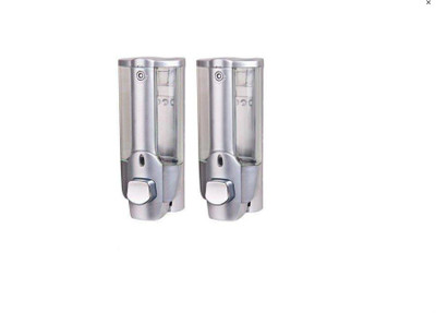 

SBD™ Soap Dispenser High Quality For Bathroom/Kitchen Multi-Purpose With Lock Combo Pack 0.45 L Soap Dispenser(Clear)