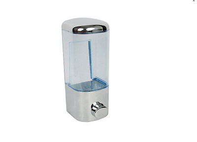 

SBD™ Soap Dispenser High Quality For Bathroom/Kitchen Multi-Purpose, Mirror Finish 0.45 L Soap Dispenser(Clear)