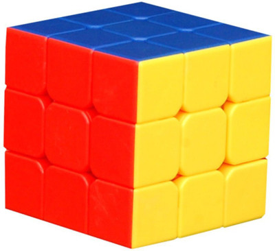 

Toyshine High Stability Stickerless - 3x3x3 Speed Cube, Multi Color(1 Pieces)