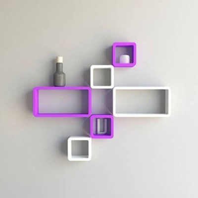 

A.S Wood MDF Wall Shelf(Number of Shelves - 3)