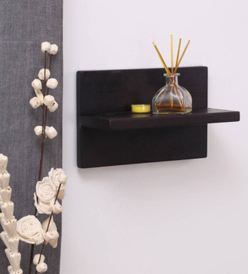 

Wooden Art & Toys Na MDF Wall Shelf(Number of Shelves - 1, Black)