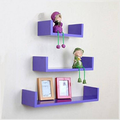

A.S Wood MDF Wall Shelf(Number of Shelves - 3)