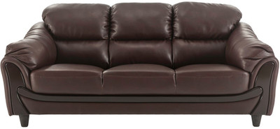 

Durian LAKEWOOD/B/3 Leatherette 3 Seater Sofa(Finish Color - BURNT UMBER)
