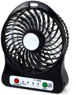 

Digihub Rechargeable Mini Portable Multifunction USB Fan(Multicolor)