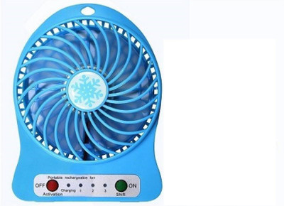 

Doodads MIni Fan D-Mini Chargeable Fan USB Fan(Multicolor)