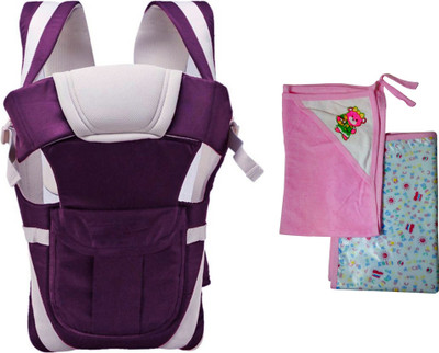 

Welo High Quality Carrier for Baby with Strong Belt 4 in 1 Position(Purple)