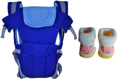 

Welo High Quality Carrier for Baby with Strong Belt 4 in 1 Position(Blue)