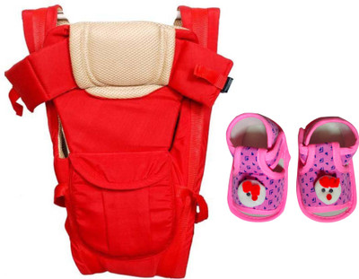 

Welo High Quality Carrier for Baby with Strong Belt 4 in 1 Position(Red)