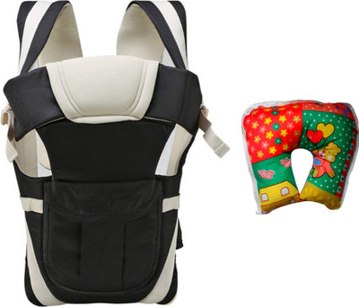 

Welo High Quality Carrier for Baby with Strong Belt 4 in 1 Position(Black)