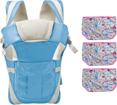 

Welo High Quality Carrier for Baby with Strong Belt 4 in 1 Position(Cyanblue)