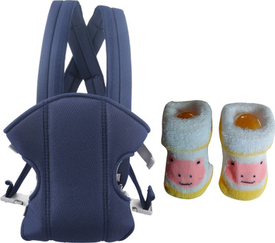 

Welo High Quality Carrier for Baby with Strong Belt 4 in 1 Position(Navy Blue)