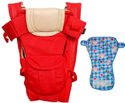 

Welo High Quality Carrier for Baby with Strong Belt 4 in 1 Position(Red)
