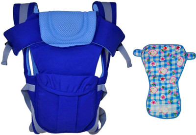 

Welo High Quality Carrier for Baby with Strong Belt 4 in 1 Position(Blue)
