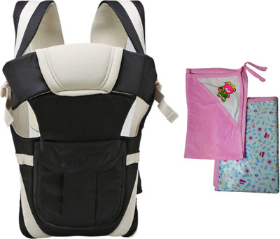 

Welo High Quality Carrier for Baby with Strong Belt 4 in 1 Position(Black)