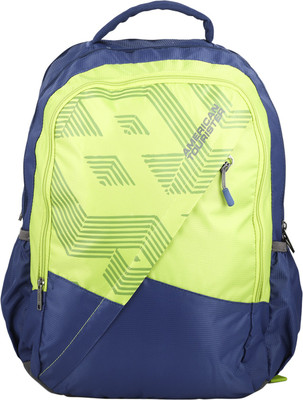 

American Tourister Pop 03 36 L Backpack(Blue, Green), Indigo blue