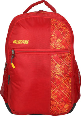 

American Tourister Jazz 01 34 L Backpack(Red, Yellow)
