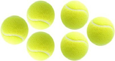 Sterling BEST QUALITY CRICKET BALL IN YELLOW COLOR PACK OF 6 Cricket Rubber Ball(Pack of 6, Yellow)
