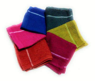 Cotton colors Cotton Napkins Multicolor Cloth Napkins(6 Sheets)