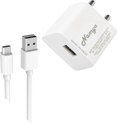 NAMYA FAST CHARGER & SYNC/ data cable for LE__ECO LE MAX 2 5 W 1 A Mobile Charger with Detachable Cable(White)