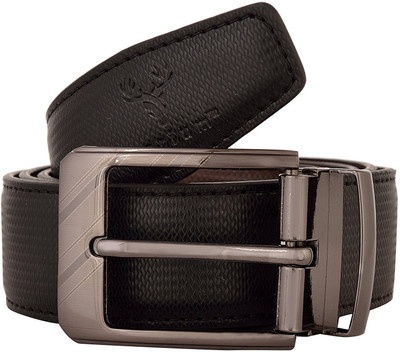 

Corium Men Brown Genuine Leather Reversible Belt