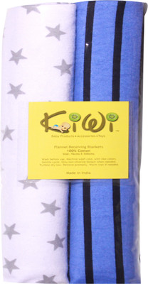 

Kiwi Printed  Swadding Baby Blanket(Microfiber, Multicolor