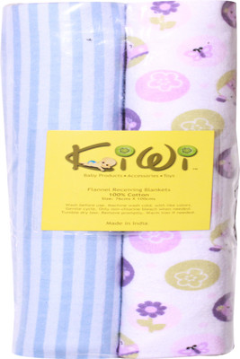 

Kiwi Printed  Swadding Baby Blanket(Microfiber, Multicolor