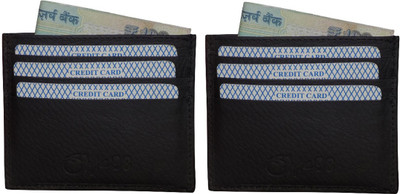 

Style 98 Fashion/Travel 6 Card Holder(Set of 2, Black)