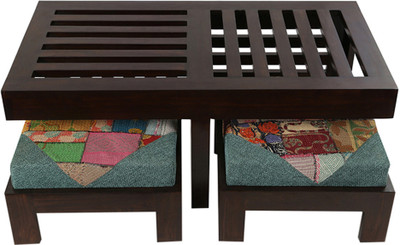 

ExclusiveLane Solid Wood Coffee Table(Finish Color - Walnut Brown)
