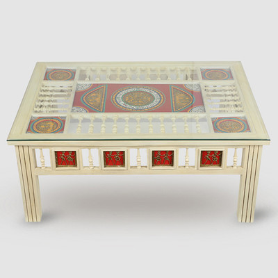 

ExclusiveLane Solid Wood Coffee Table(Finish Color - Walnut Brown)