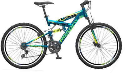 

Hercules Roadeo Turner 26" - Dual Disc (New) 26 T 21 Gear Mountain Cycle(Multicolor), Teal blue