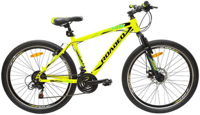 Buy Hercules Roadeo A50 26 Large Front Disc New 26 T Mountain Hardtail Cycle 21 Gear Multicolor on Flipkart PaisaWapas