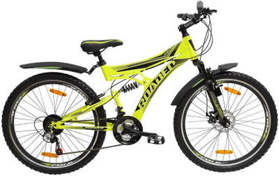 

Hercules Roadeo A200 26" - Disc (New) 26 T Mountain Cycle(21 Gear, Multicolor), Black;neon yellow