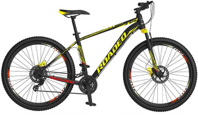 

Hercules Roadeo A375 26" - Dual Disc (New) 26 T Mountain/Hardtail Cycle(21 Gear, Multicolor), Matte black;yellow