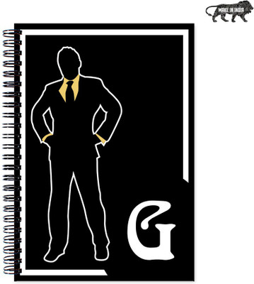 

VenTechno A5 Diary(Professional Man 'G' A5 Designer Wirebound Ruled Paper Sheets Personal and Office Stationary Notebooks Diary, Multicolor)